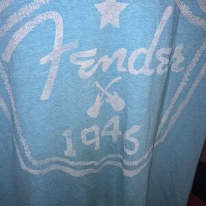 Men’s Graphic Designer Tee FENDER Sz Lg